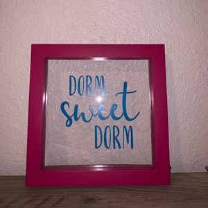 A light up picture frame.